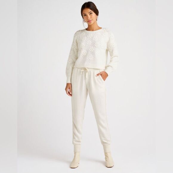 Chelsea and Theodore Margo Floral Sweater white size 1X‎ nwt - Picture 4 of 6